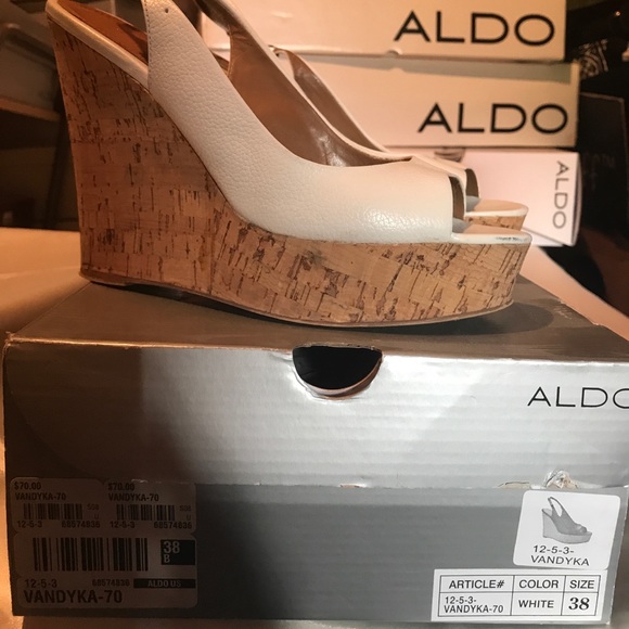 Aldo “Vandyka” wedge - white - Picture 4 of 5